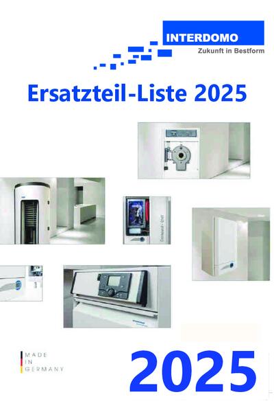 Ersatzteil-Liste